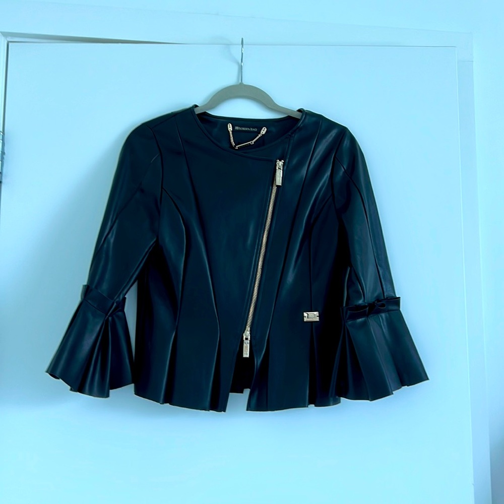 Roberta Biagi Original Faux Leather Jacket S